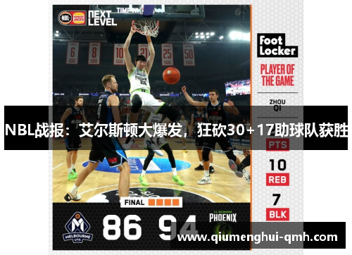 NBL战报:艾尔斯顿大爆发,狂砍30+17助球队获胜 NBL战报:艾尔斯顿大爆发,狂砍30+17助球队获胜